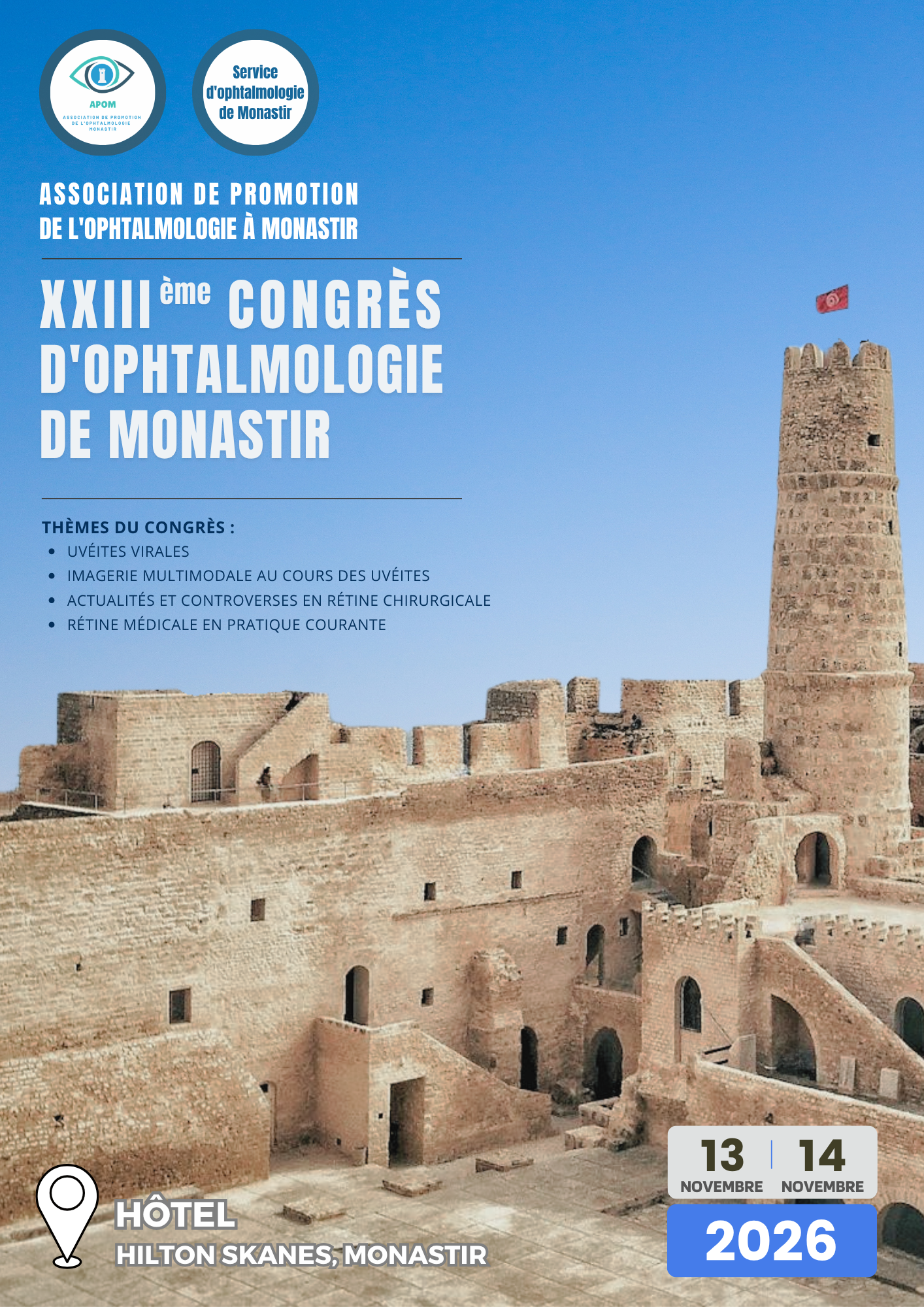 23ème Congrès d’Ophtalmologie de Monastir